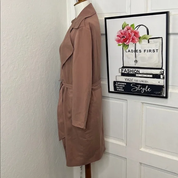 All Saints Bexley Mac Trench Coat Size S